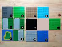 Placas e Placas de Base Lego Original - 16x16