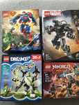 Lego figurki, mech , iron men , super men , 3szt nowe