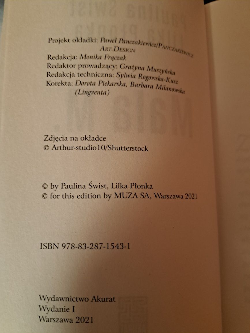 Książki L.Płonka - ,,Mala M." i ,,Mala M 2"