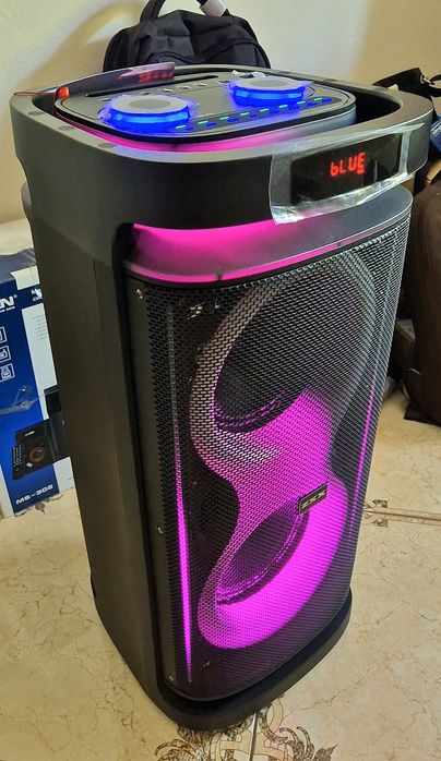 Акустическая система ZXX на 60 Вт с Bluetooth и 2 микрофонами колонка.