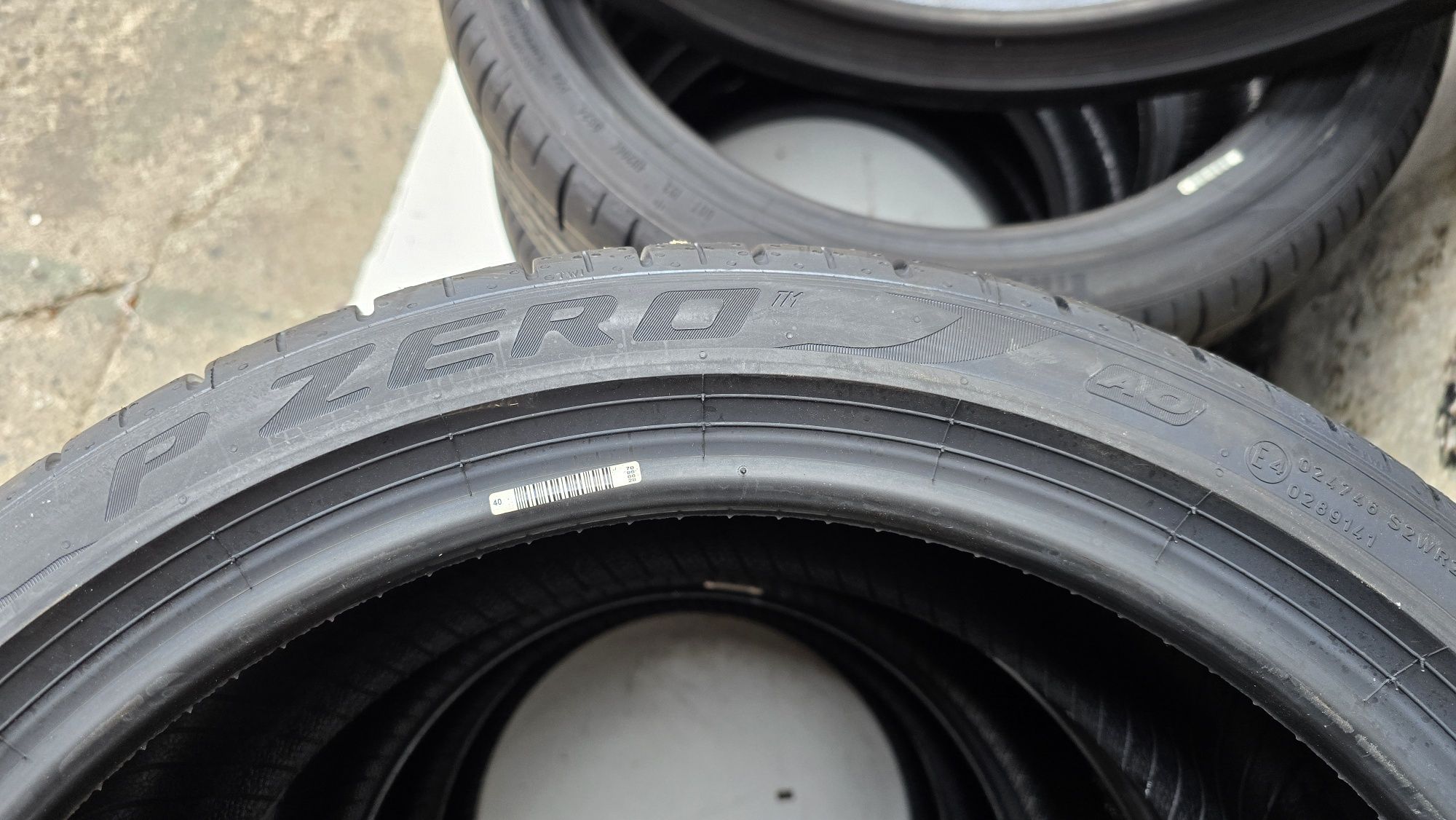 P24 4 x 225/40r18 Pirelli P Zero PZ4 92Y XL A0 opony letnie nowe
