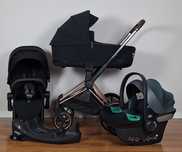 Wózek 4w1  . Cybex Priam  4.0  , WYJĄTKOWO ZADBANY  . Baza ISOFIX