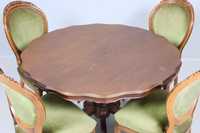 Stół rozkładany do jadalni w stylu ludwikowskim