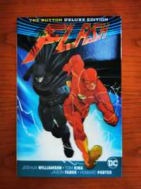 Batman/The Flash: The Button Deluxe Edition, English