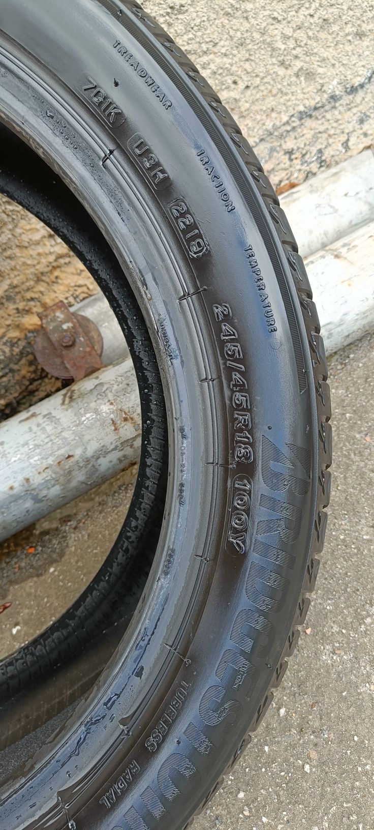 Bridgestone Turanza T005 245/45/18 1 sztuka 6,6mm