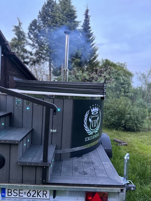 Balia mobilna Rzeszów (jacuzzi, bania) - duża 10 osób