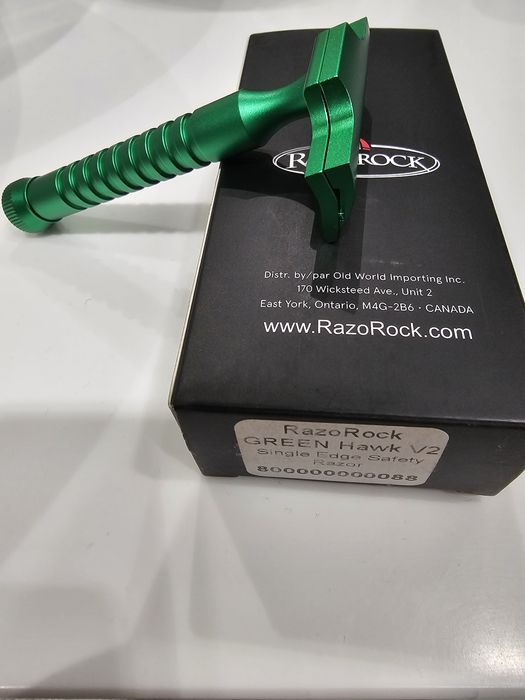 Maszynka do golenia RazoRock Hawk2 Hulk