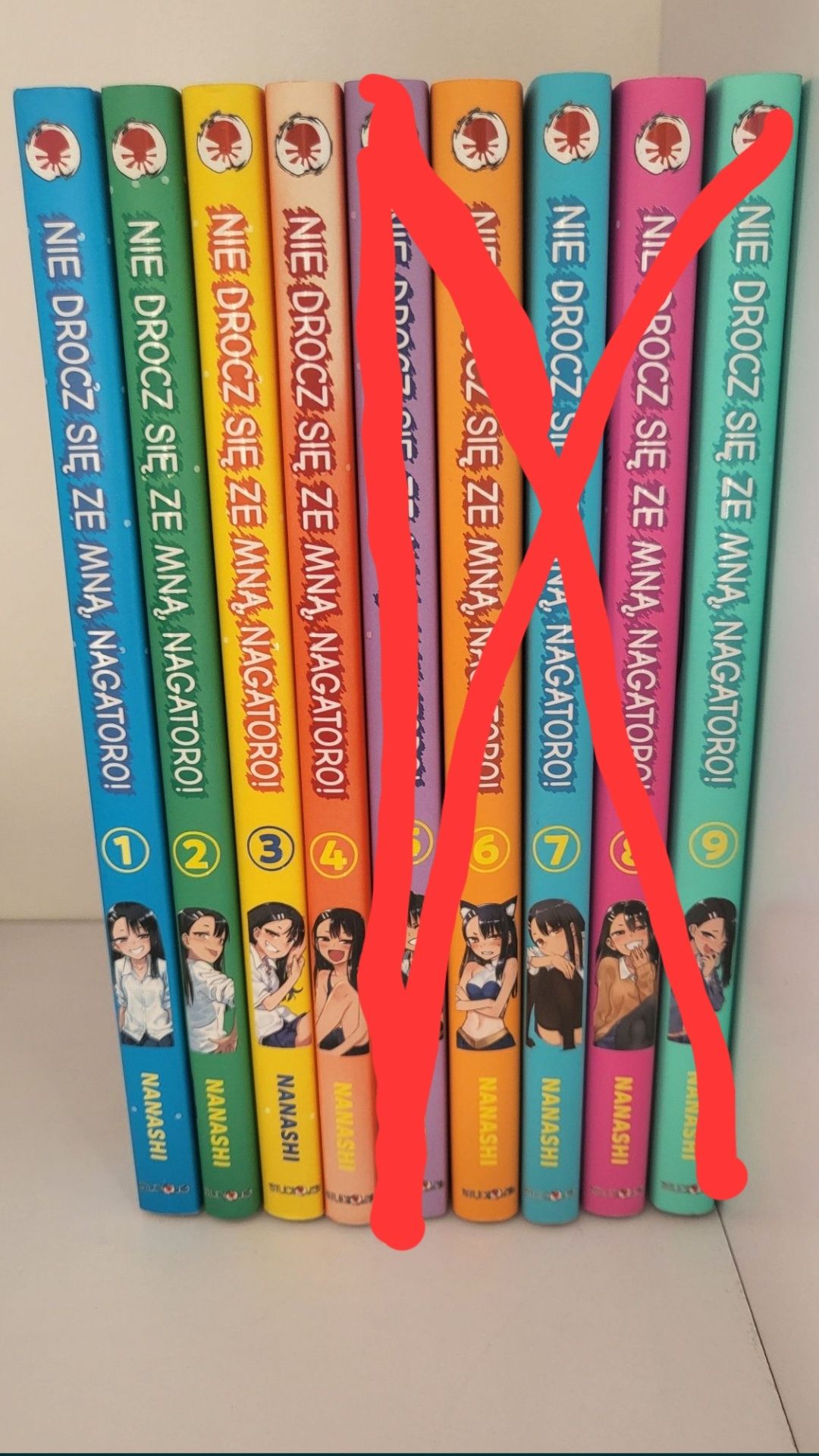 Nie drocz się ze mną, Nagatoro! Tomy 1-4