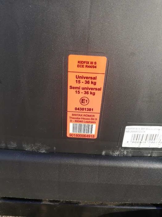 Fotelik Britax-Romer Kidfix Z-Line 9-36 kg