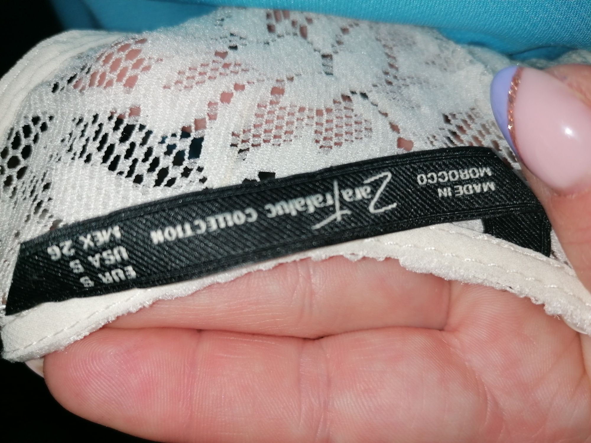 Sukienka na komunię, chrzciny xs Zara biała