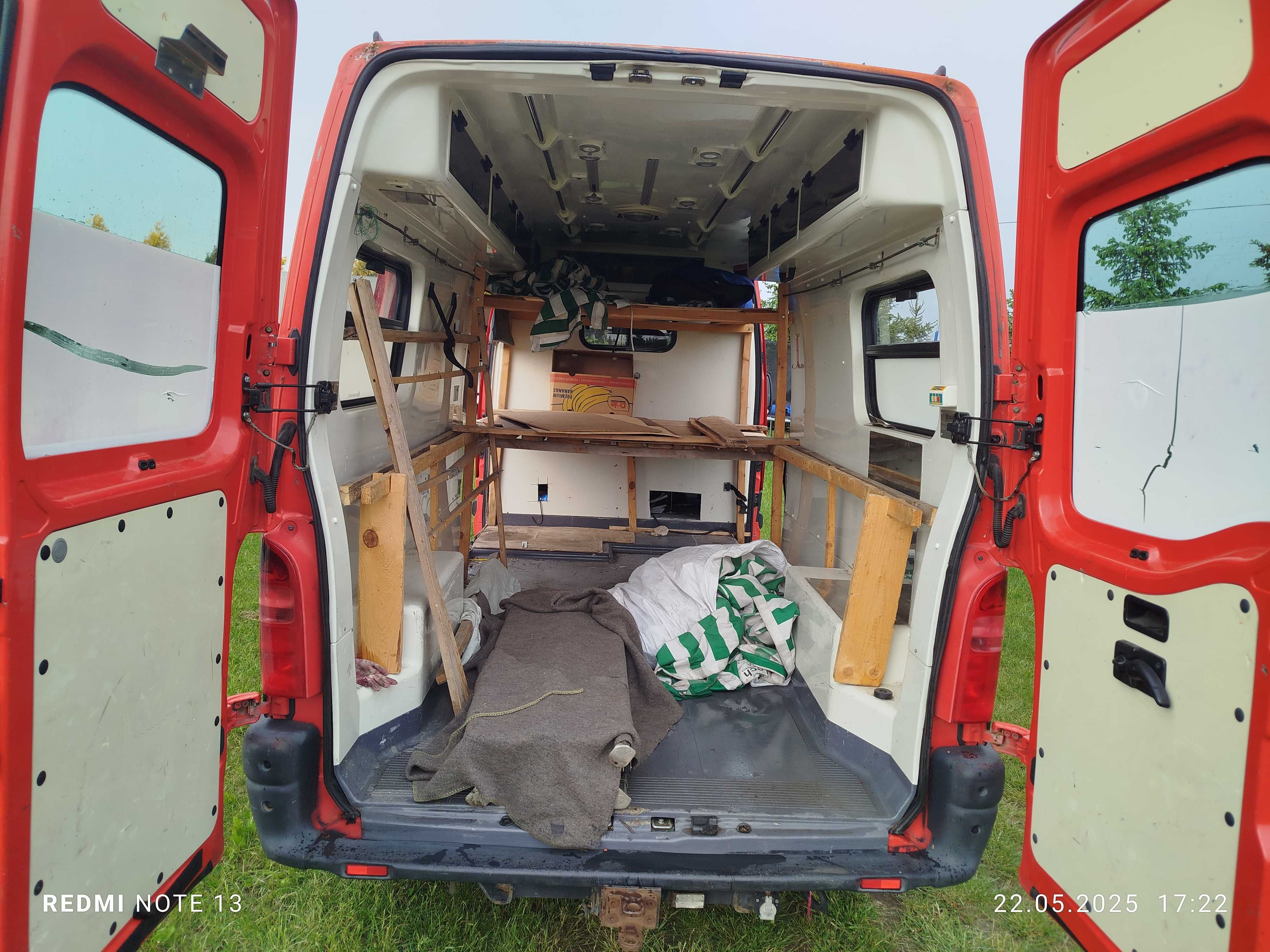 Renault Master max 2.5 dCi 2004 niski przebieg idealny pod kamper