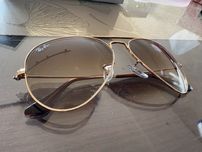 Okulary Ray Ban damskie zlote oryginalne nowe