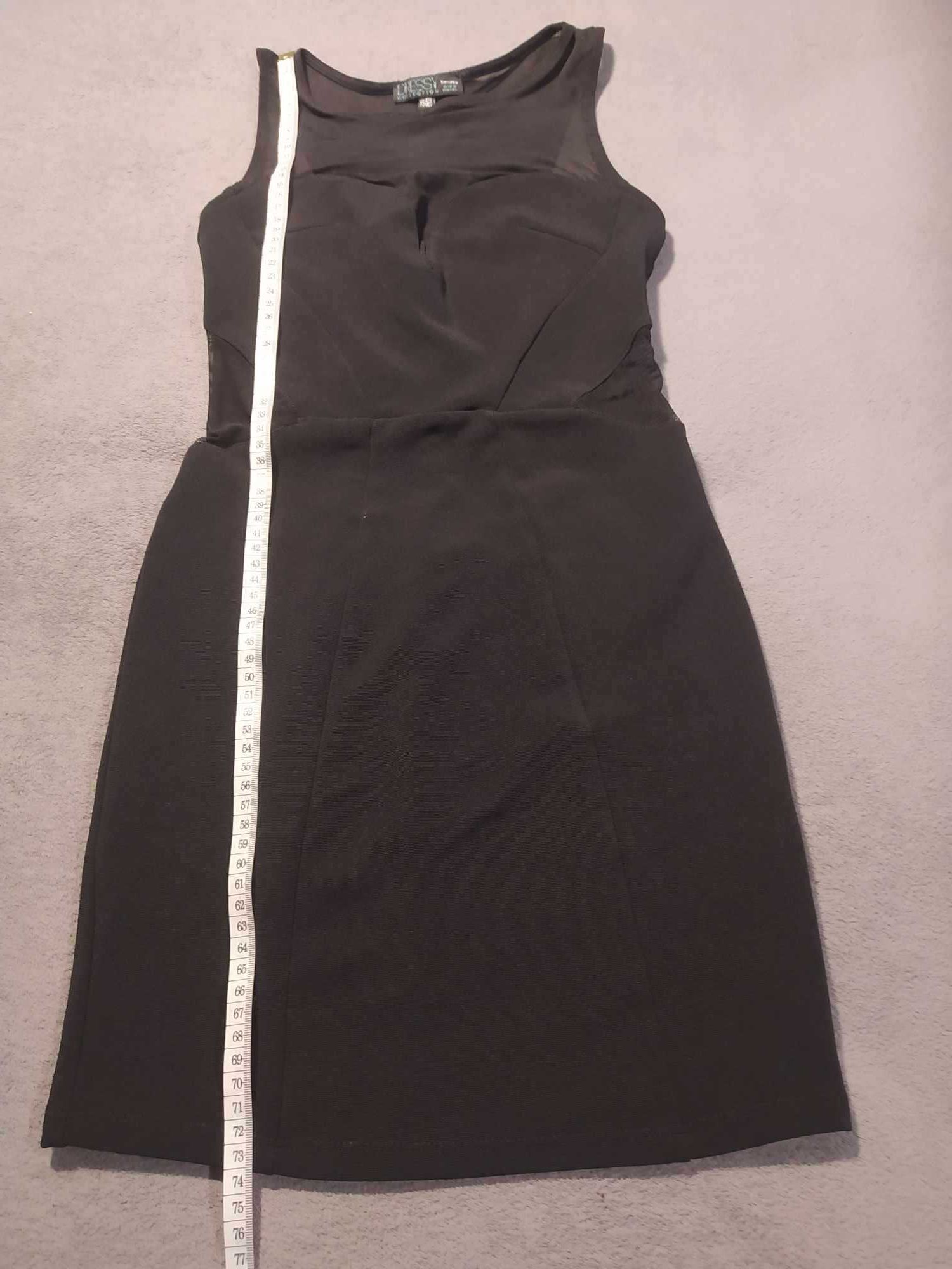Czarna sukienka Bershka rozmiar XS  Impreza