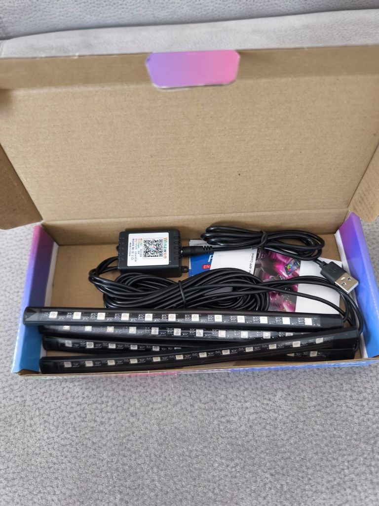 Carro Led interior c/ app