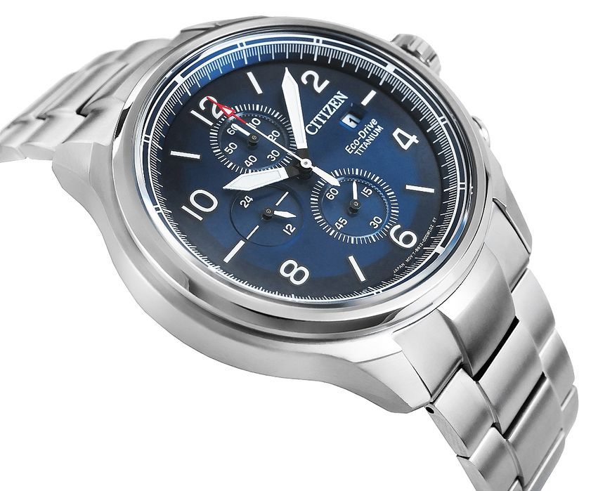 Zegarek Męski Citizen Super Titanium Eco-Drive Ca0810-88L + Box