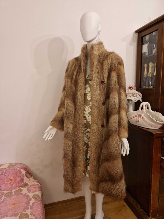 Futro naturalne piękne