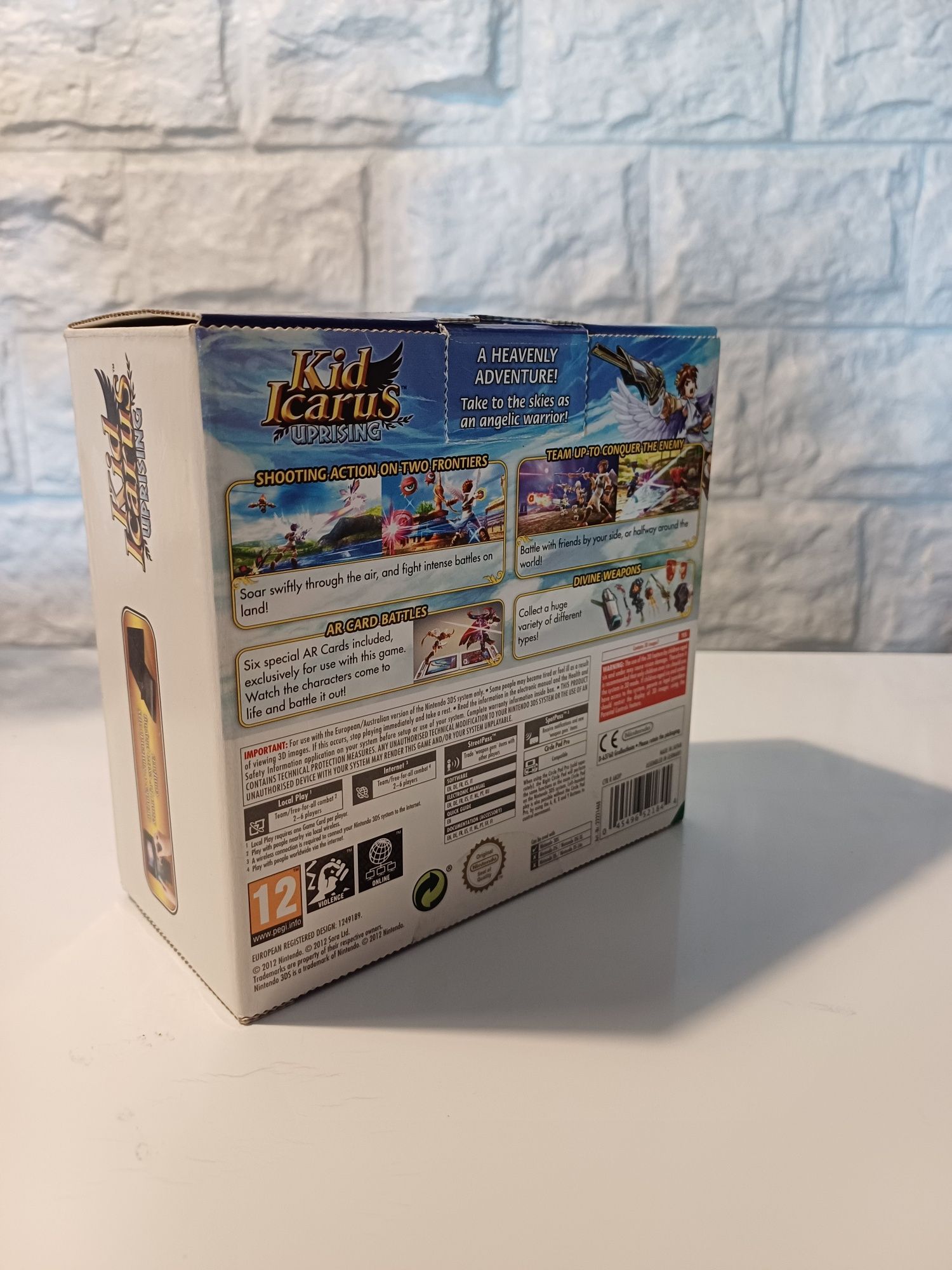 Kid Icarus Uprising Nintendo 3ds edycja kolekcjonerska komplet