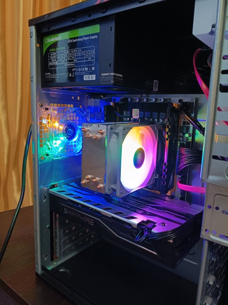Игровой ПК/ RX 480 8 Gb/ 14 ядер/ RAM 32 Gb/ SSD M.2 256 Gb
