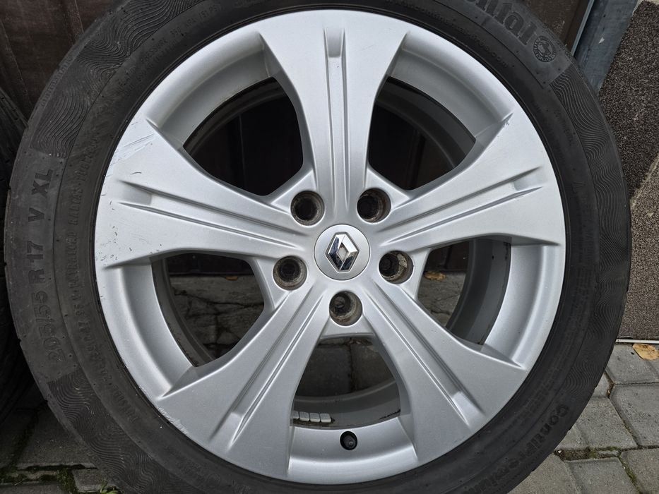 Felgi aluminiowe 17" Renault Megane 3 4 5x114,3 Scenic Kangoo 3 Kadjar