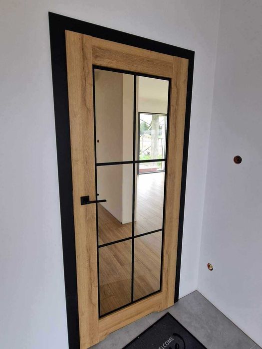 DRZWI WEWNĘTRZNE Montaż z Ościeżnicą Regulowaną - Skompletuj Zestaw !