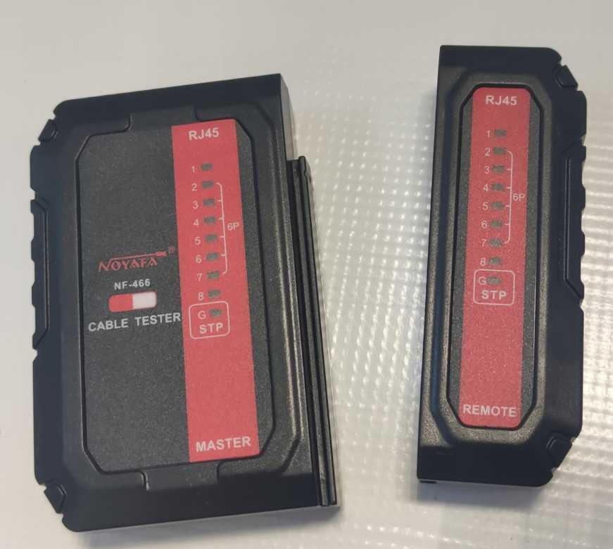 Końcówki RJ45kat5e przelotowe zaciskarka RJ45 Ściągacz izolacji tester