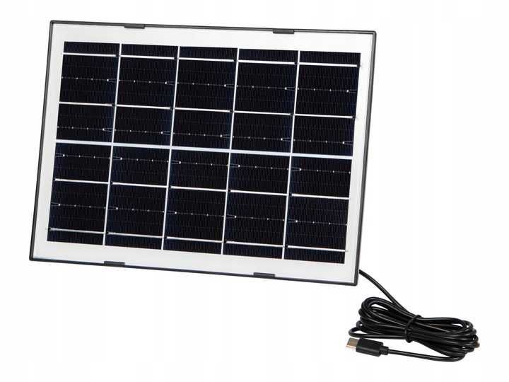 SOLARNA Kamera DWA obiektywy obrotowa bezprzewodowa WiFi wodoodporna