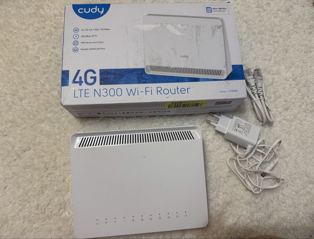 Маршрутизатор Cudy LT400 CAT 4