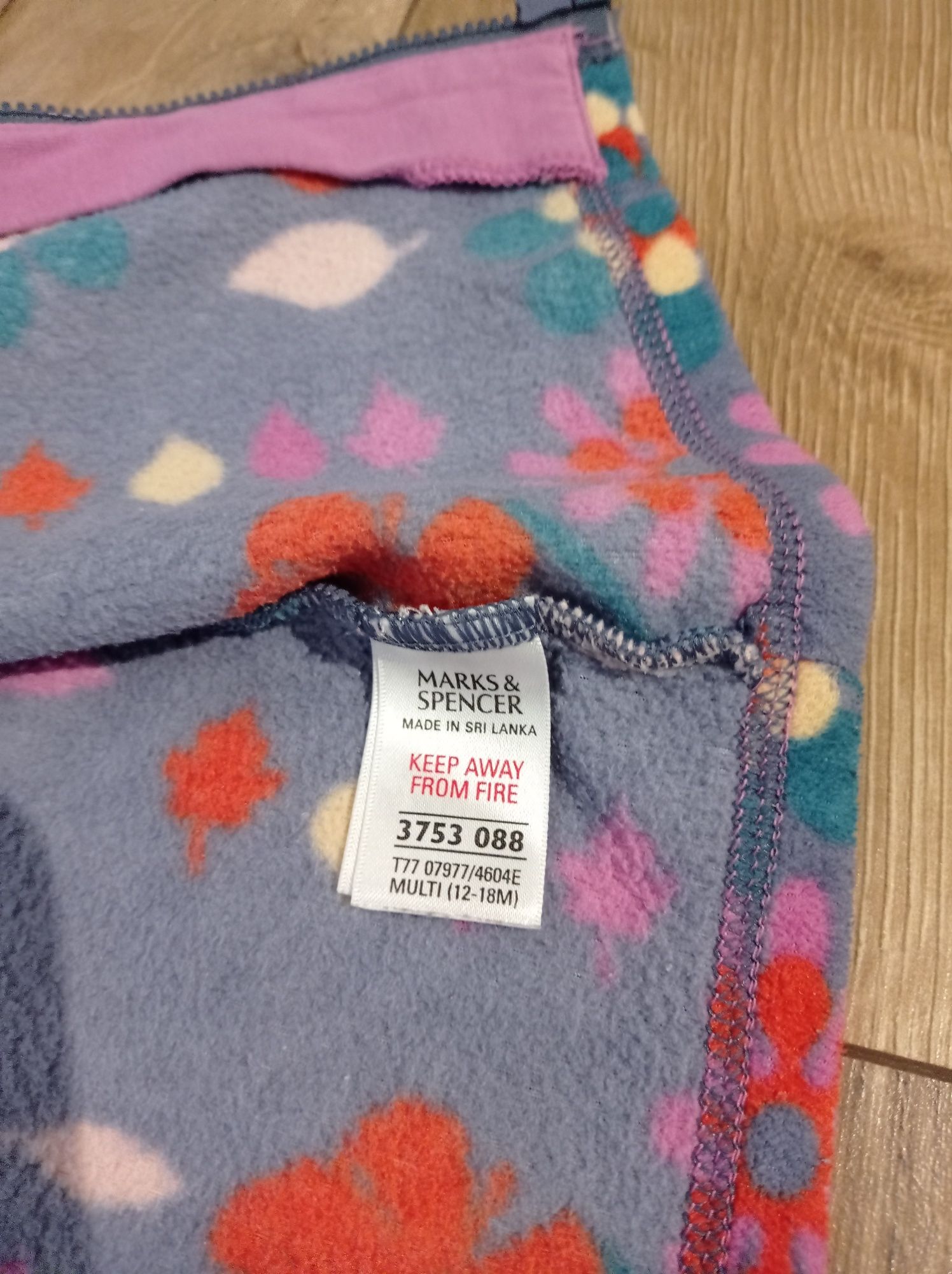 Bluza M&S polar 80 cm