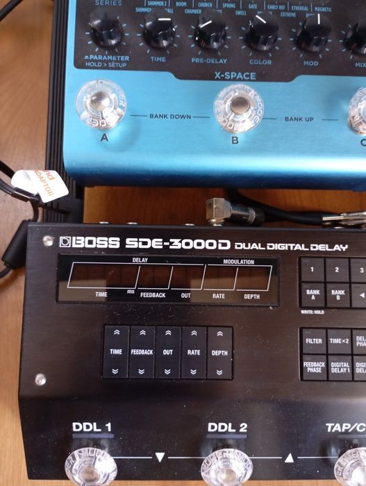 Pedal Dual delay Boss SDE-3000.
