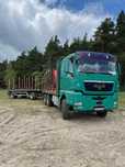 Man TGX 26.480 + przyczepa/dźwig Rezerwacja do 13.07.2025
