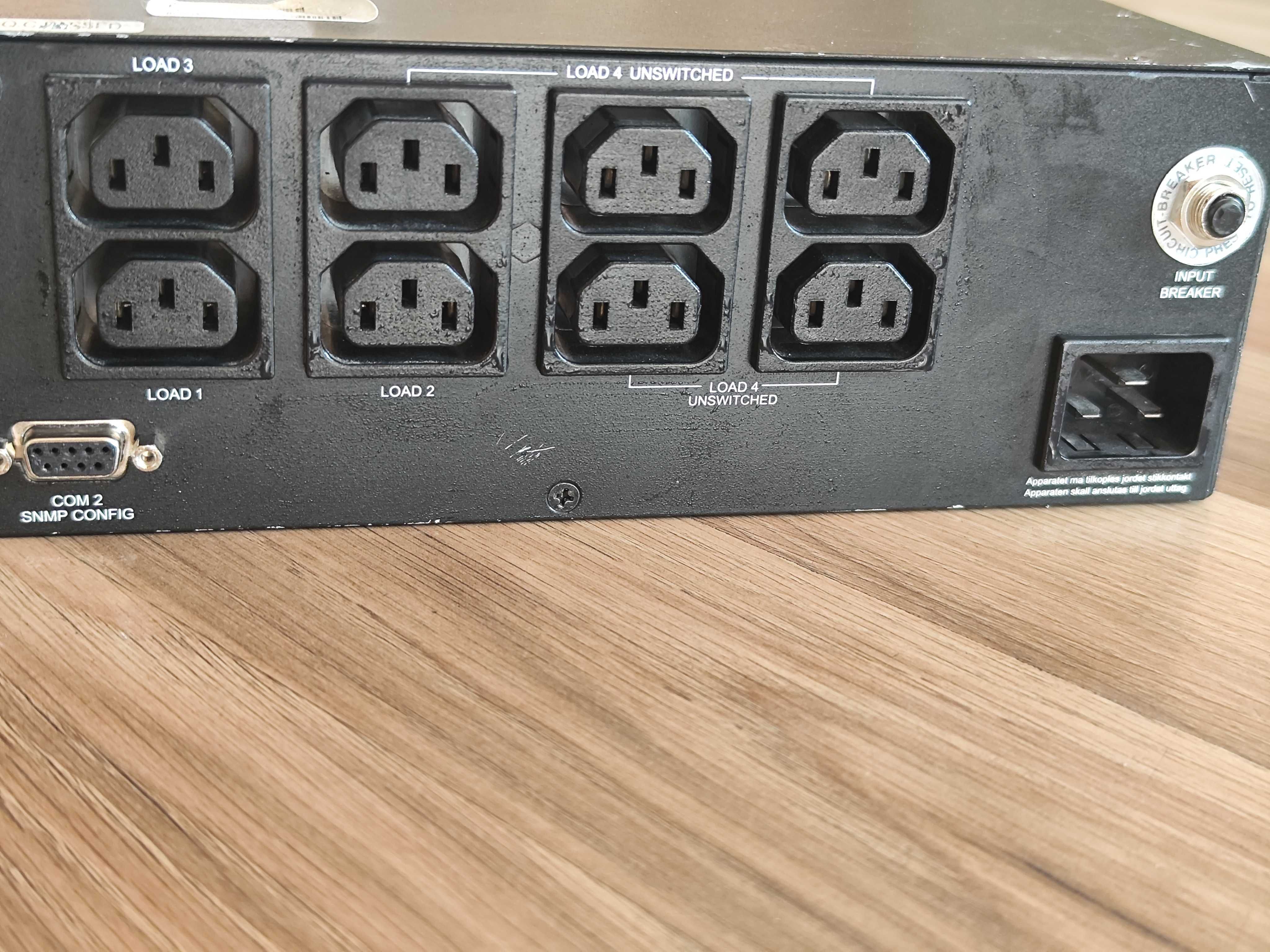 Серверний ДБЖ (UPS) HP Rack-USV R/T2200 G2 1600W/2200VA (AF411A)
