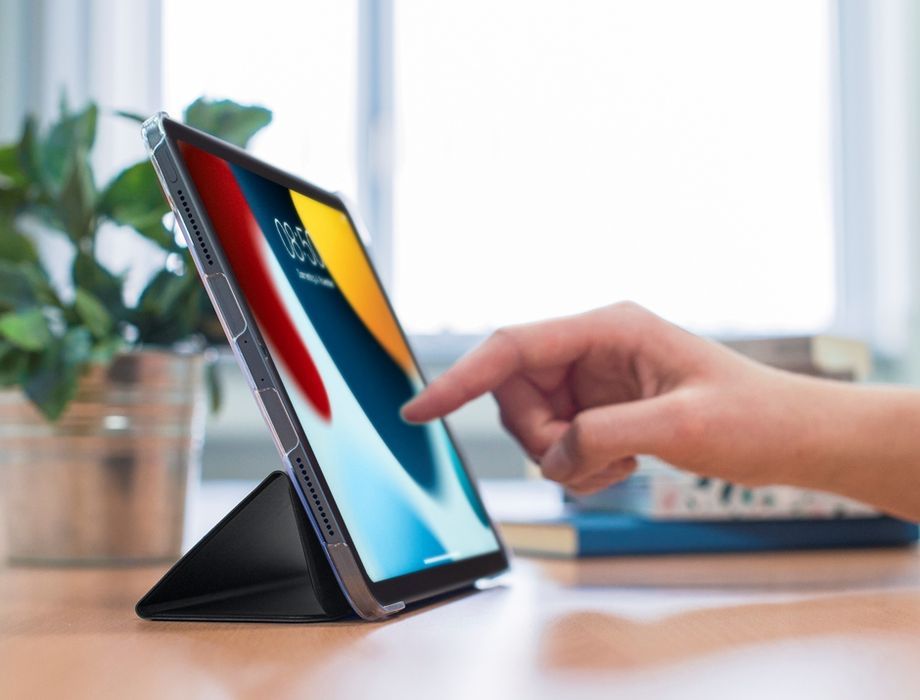 Hama Etui Fold Clear, na tablet iPad mini 8.3 2021, czarne OUTLET
