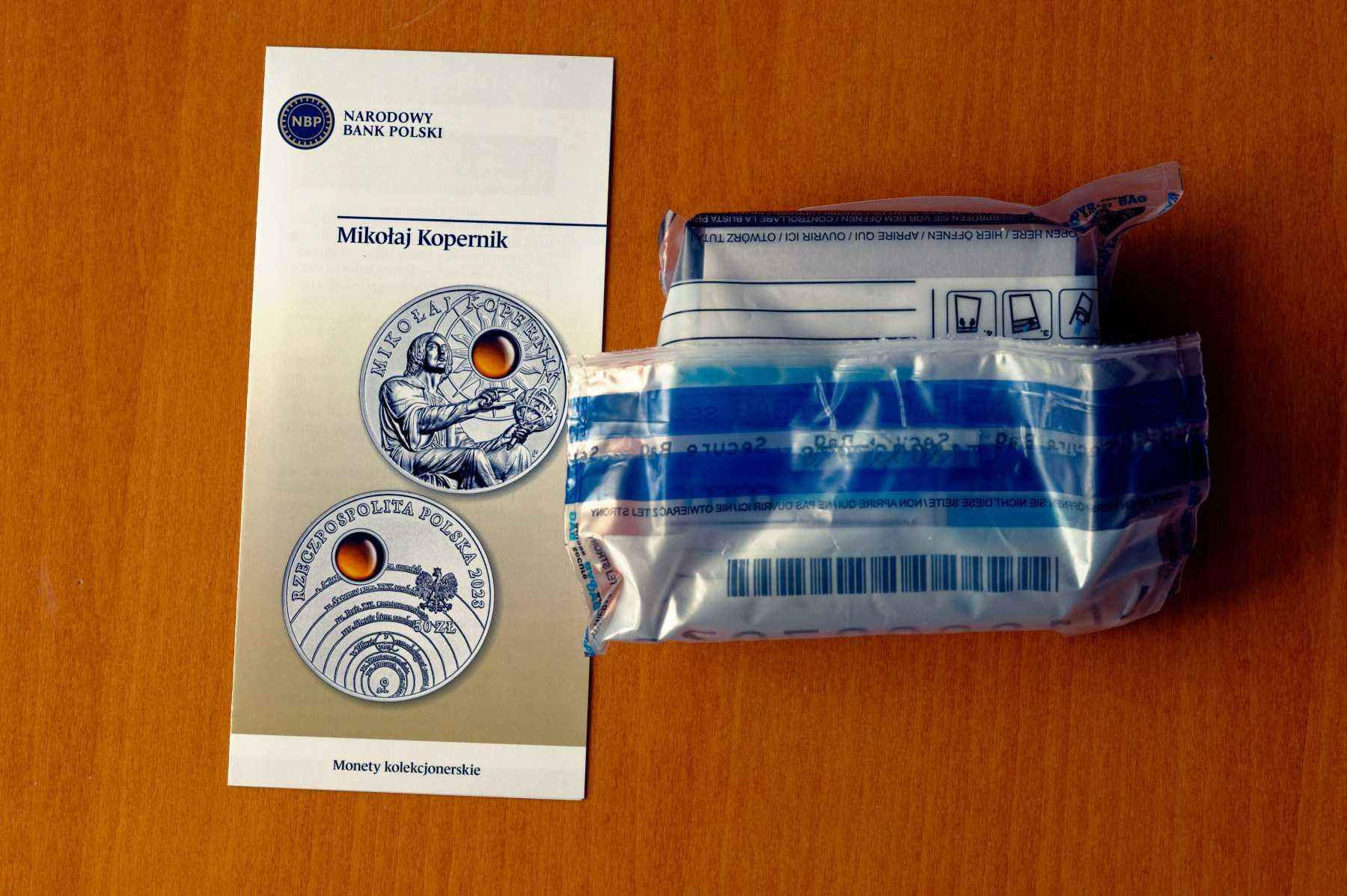 50 zł Mikołaj Kopernik 2023 secure bag