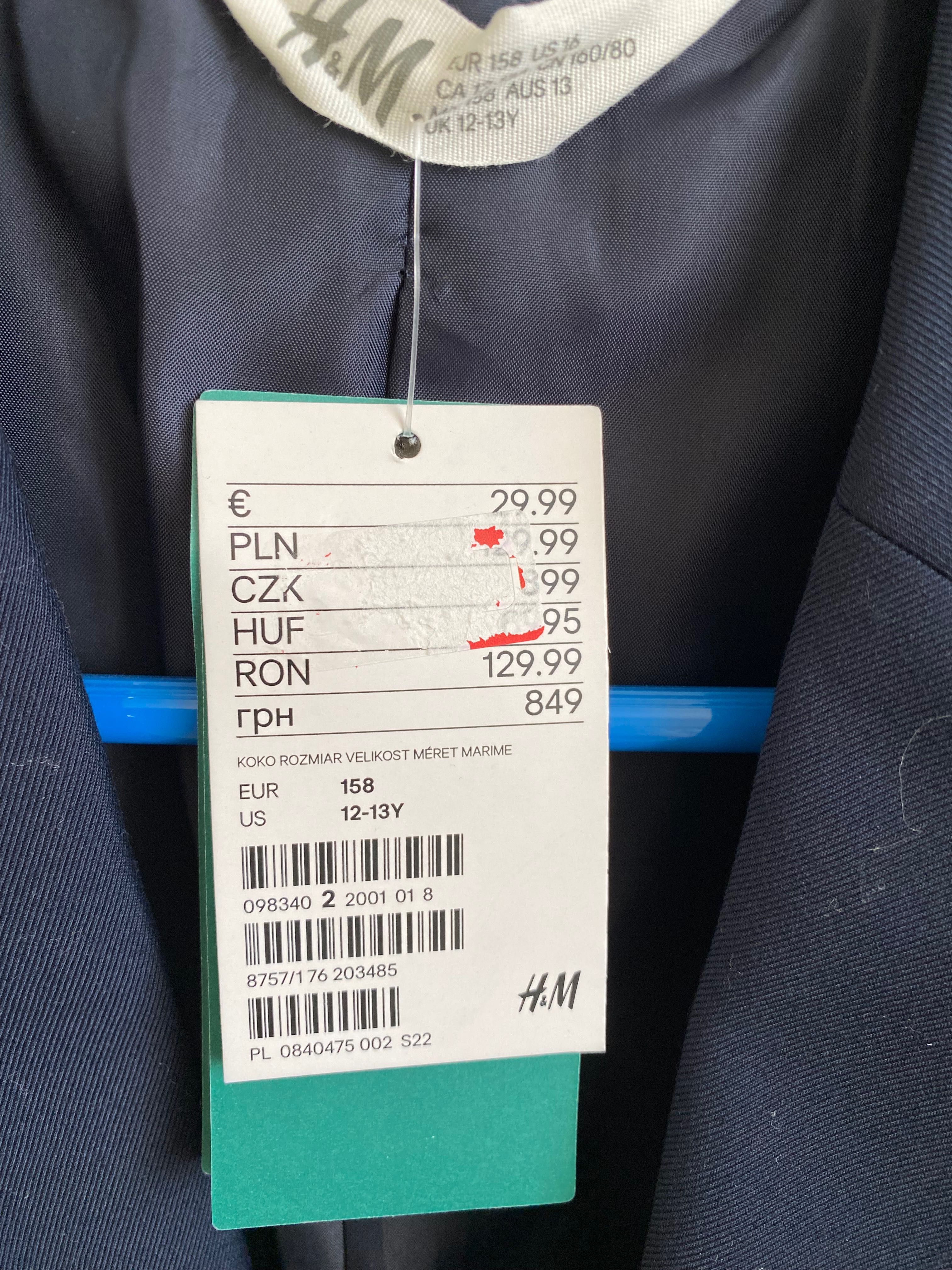 Піджак блейзер H&M 158 р