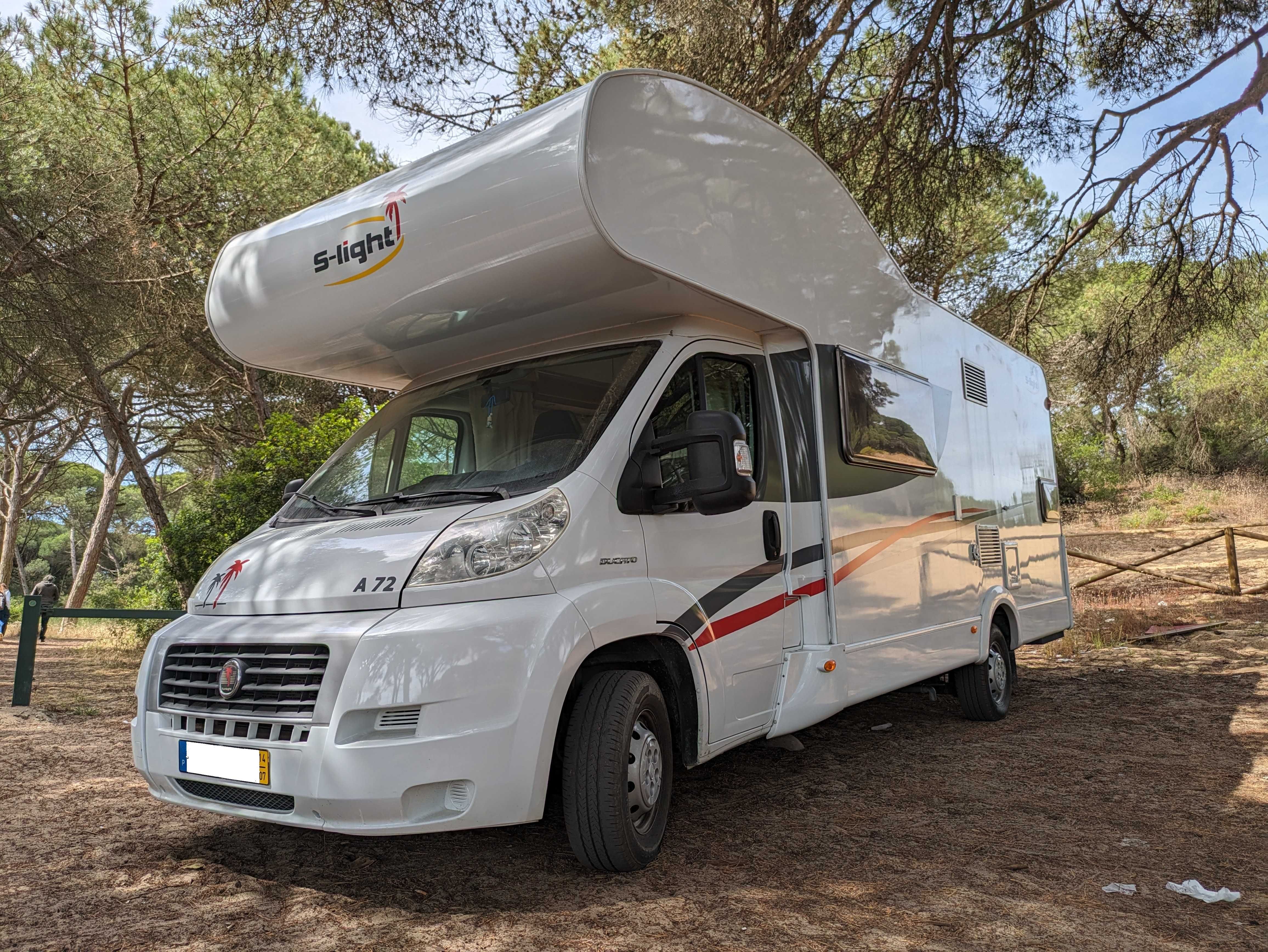 Autocaravana 2014 Fiat Ducato Sunlight A72 de 6 Lugares