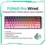 Магнітна клавіатура Akko MonsGeek FUN60 Pro RGB 8000Hz (нова)