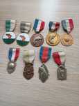 troféus (medalhas) de pesca desportiva anos 60