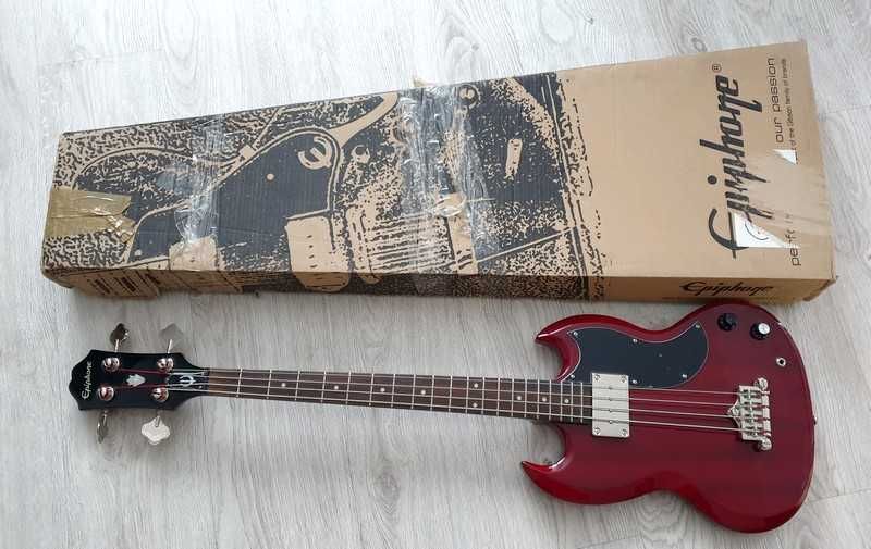 Gitara basowa Epiphone EB-0 E1 lub zamiana na perkusję