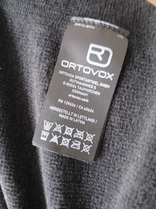 Ortovox Fleece Light Grid Hooded wełna merino r. S