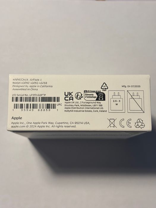 Apple AirPods 4 novos caixa original selada