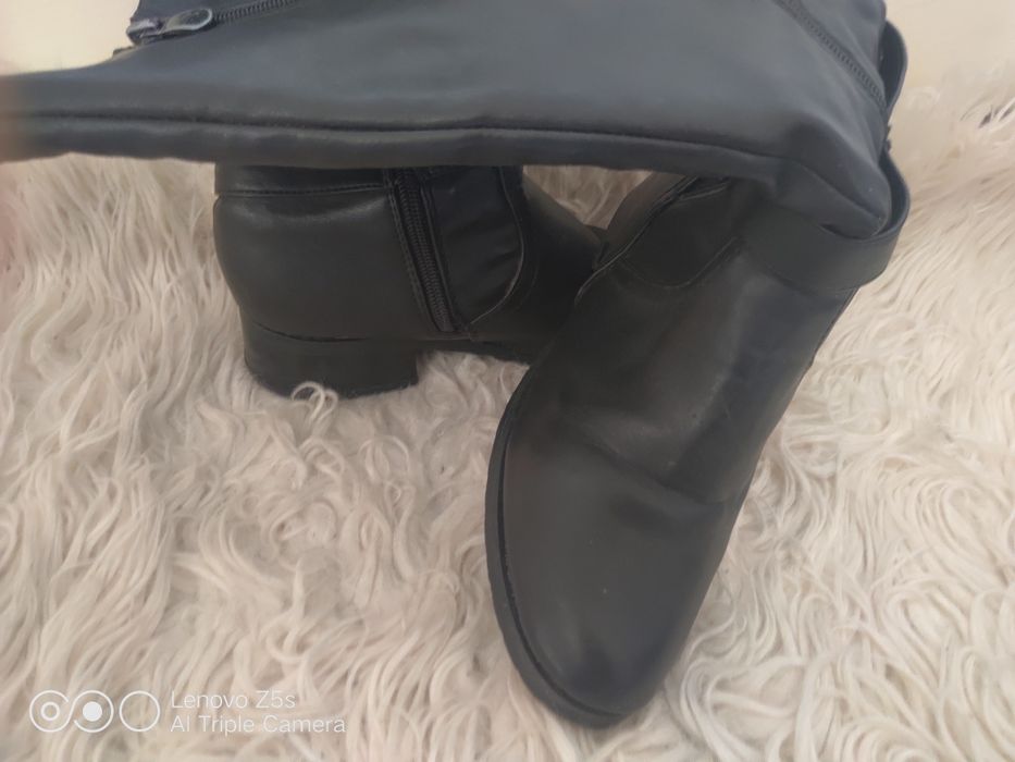 Botas Cano Alto Tam 36