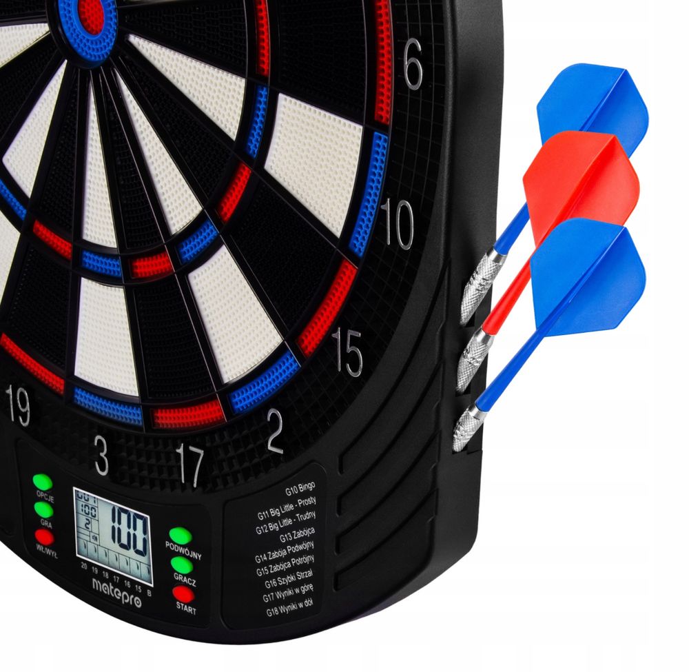 Dart Gra Tablica w Lotki Rzutki Darta Tarcza Elektroniczna Prezent