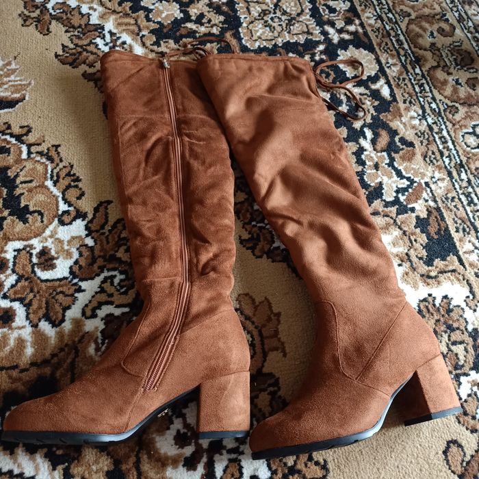 Зима ботфорти 36