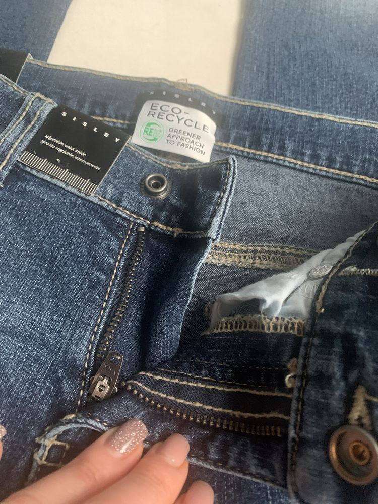 Детские джинсы Бенетон Benetton/Sisley, р.150, 10-11 лет