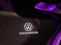 Плафон штатная LED подсветка двери с логотипом VW Volkswagen