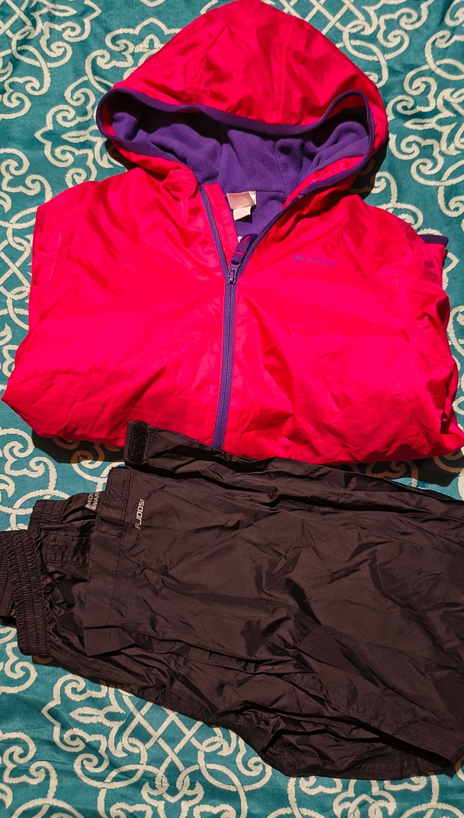 Zestaw przeciwdeszczowy Oxylane, Mountain Warehouse roz. 146-152
