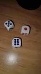 3 Dados 1.5cm x 1.5cm