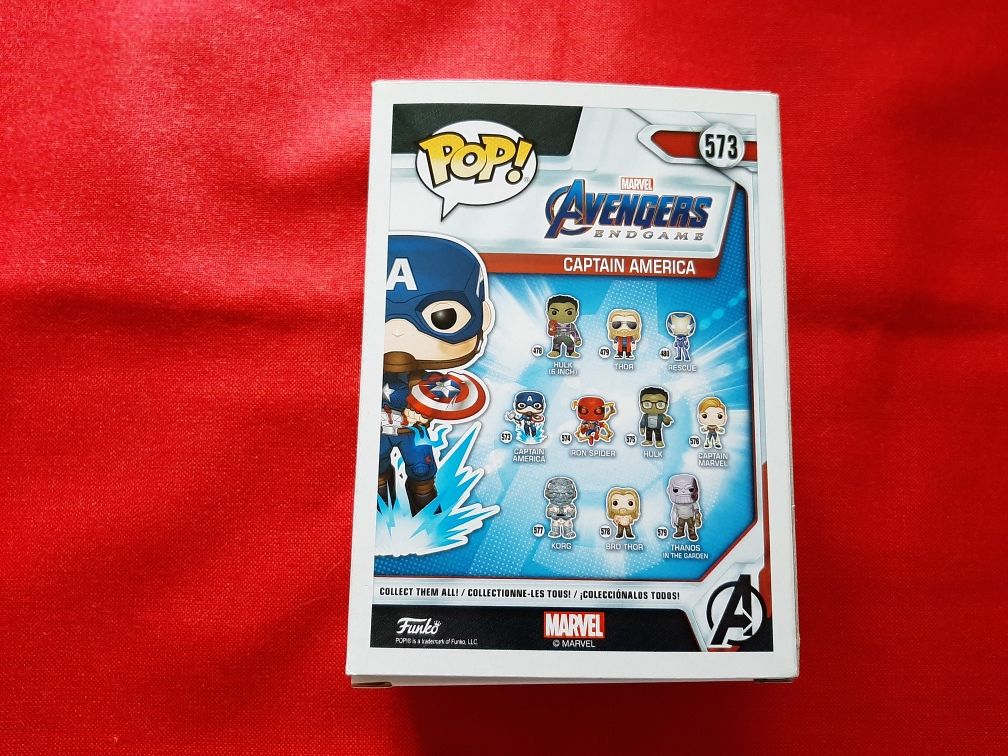 Captain America - Pop! Marvel Avengers Endgame 573