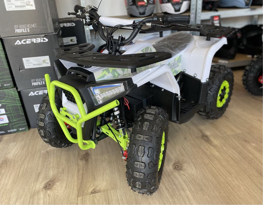Quad mini ATV dla dzieci elektryczny 1000W spalinowy rozrusznik