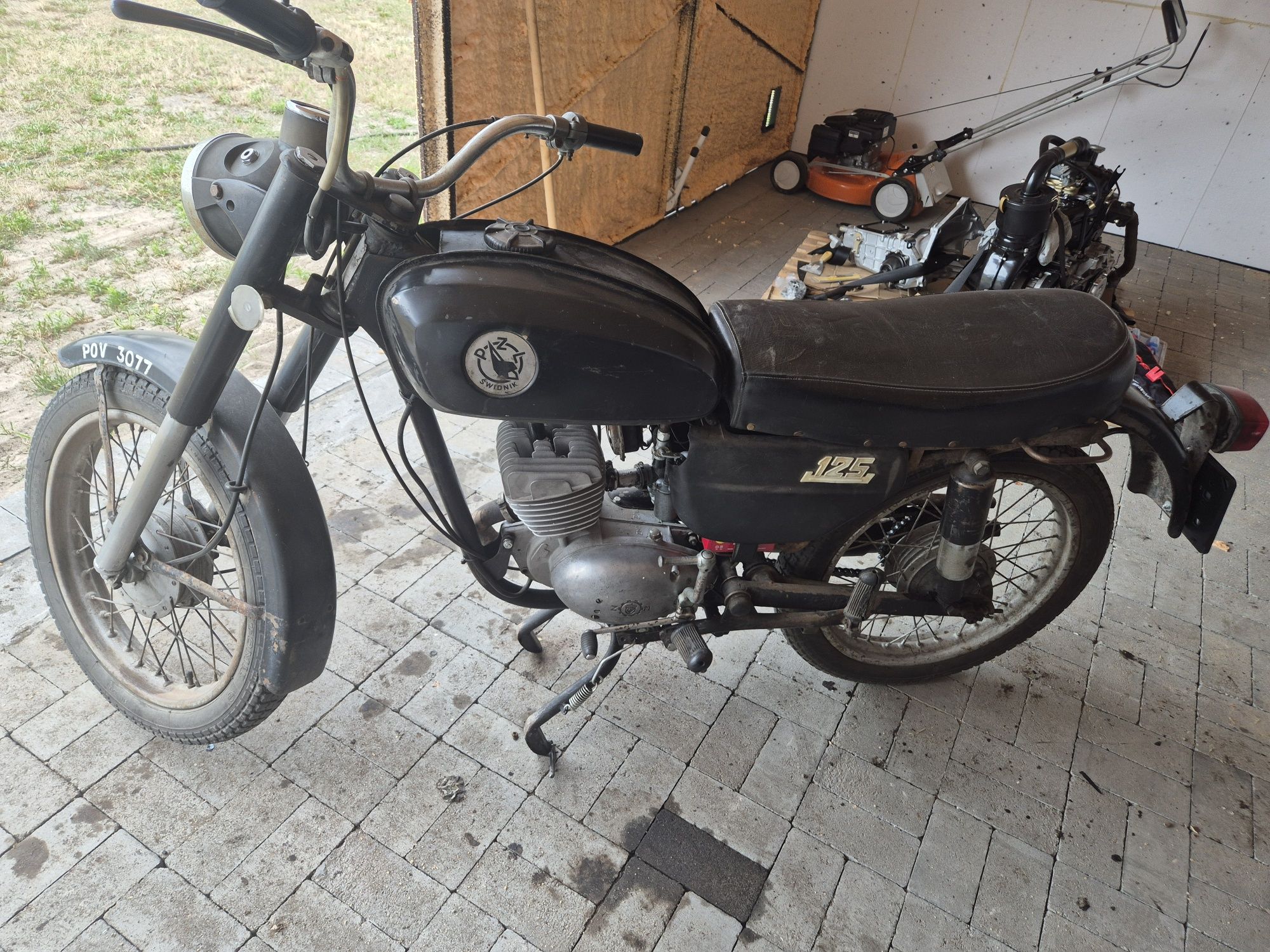 MZ etz 125  zarejestrowana